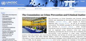 23rd Session of the Crime Comission @ UNODC Vienna